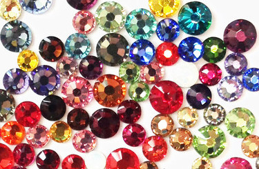 Swarovski Mixed Colors ss9