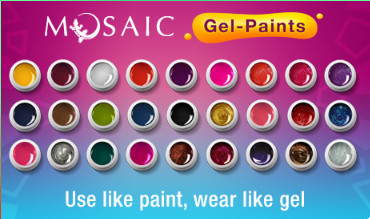 Mosaic Nail Systems Gel Paint Intro Kit