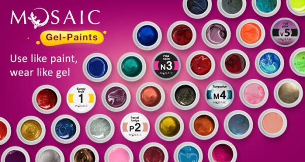 Mosaic Gel Paints Buy 10 Get 1 FREE