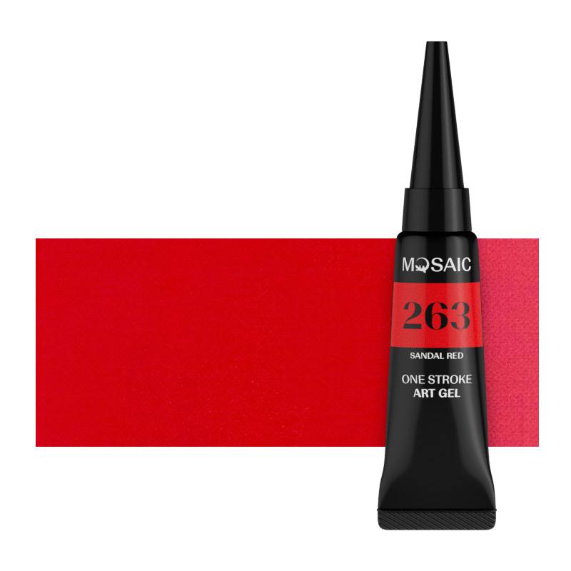 One Stroke Gel Paint 263 Sandal Red