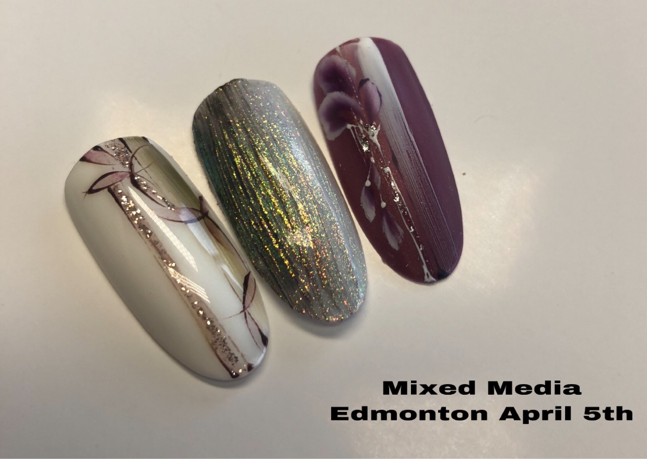 Mixed Media Art Class Edmonton Cntc April 5 2019 European