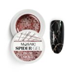 Spider Gel Rose Gold Glitter