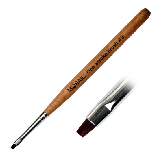 Mosaic One-Stroke Brush #3