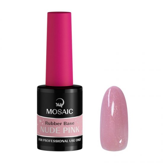 Mosaic Rubber Base Gel NUDE PINK