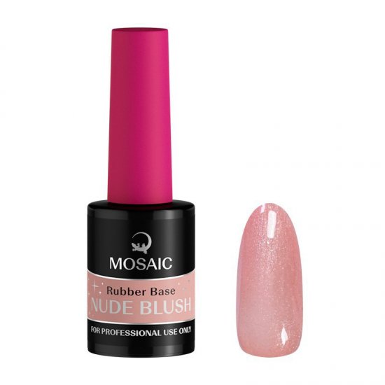 Mosaic Rubber Base Nude Blush