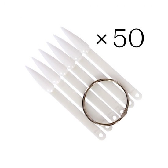 Display Tips (50) NATURAL STILETTO