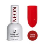 N – Red Neon