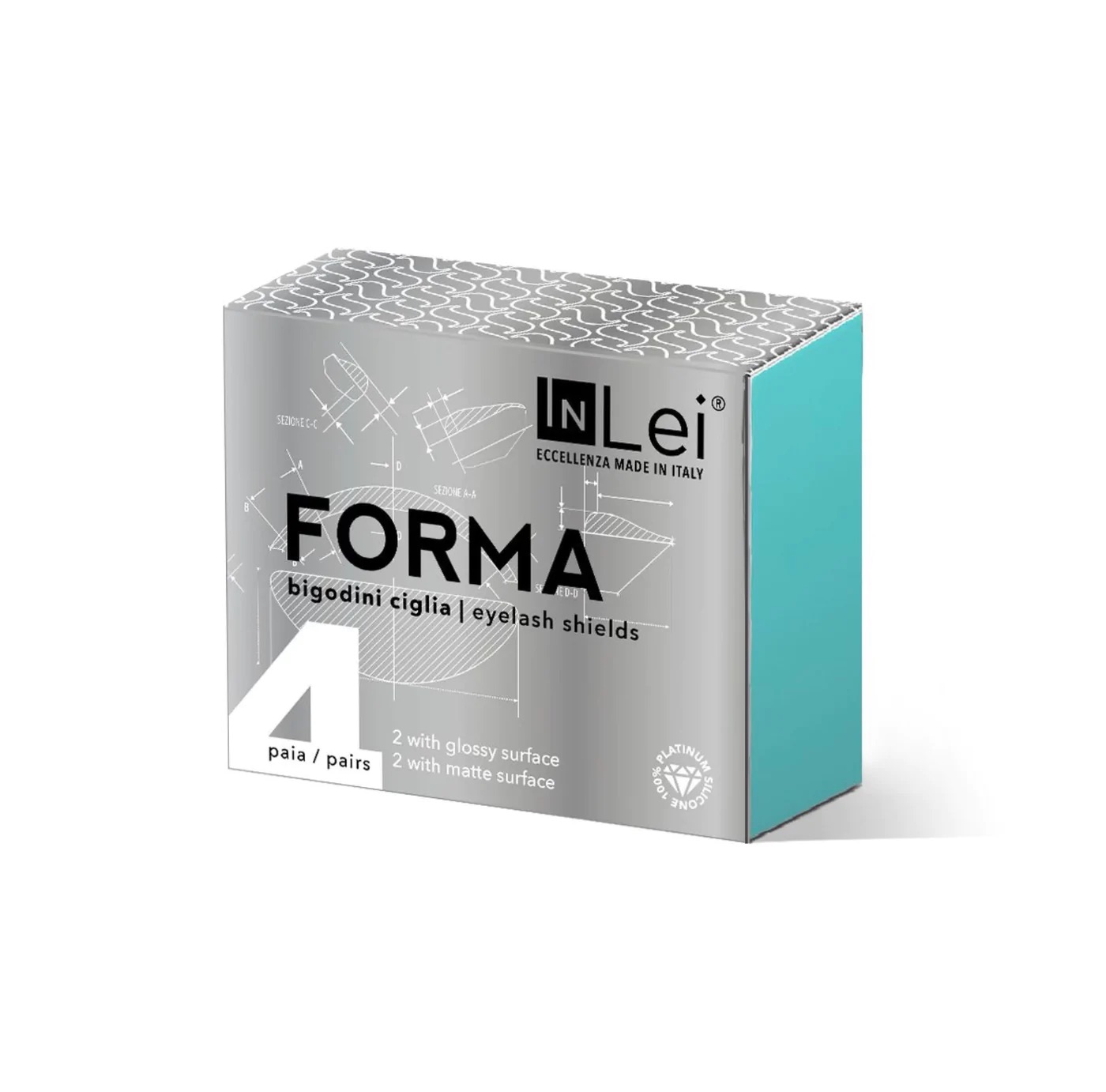 INLEI® FORMA SHIELDS | 4 PAIRS | UNIVERSAL SHIELD
